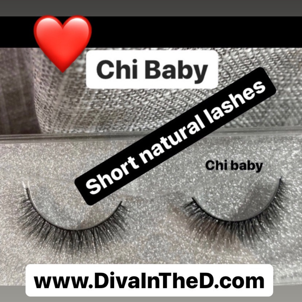 2 pairs - Short 100% Mink Eyelashes